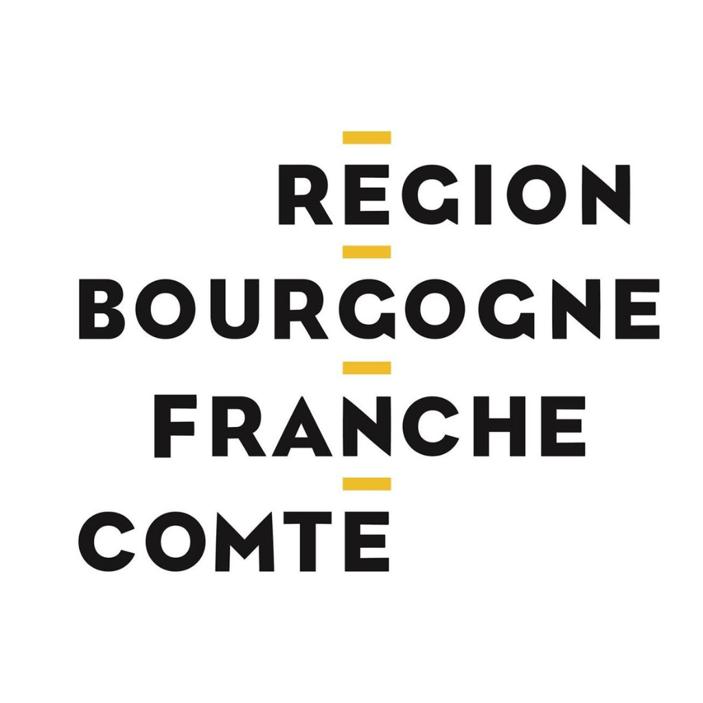 Logo de la Région Bourgogne Franche-Comté, partenaire clé du développement des artisans locaux. Manufacture Dubosc et Fils, spécialiste des créations en bois massif personnalisées, bénéficie du soutien de la région pour intégrer des technologies numériques innovantes telles que la gravure laser et la conception assistée par ordinateur, afin de proposer des produits ultra-personnalisés sur sa boutique en ligne.